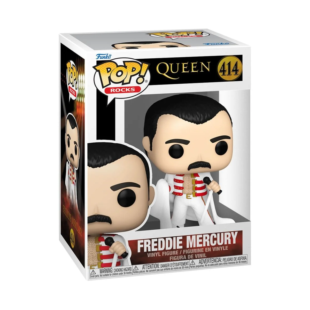 Queen Funko POP! Freddie Mercury with Cape 9cm (414)