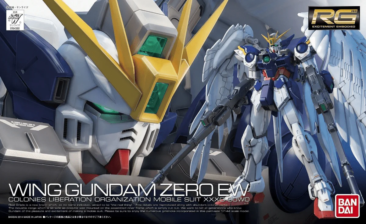 Bandai - Real Grade Wing Gundam Zero 1/144