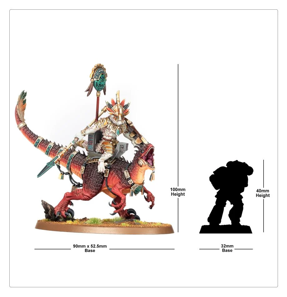 Seraphon: Saurus Scar-Veteran on Aggradon - Image 4
