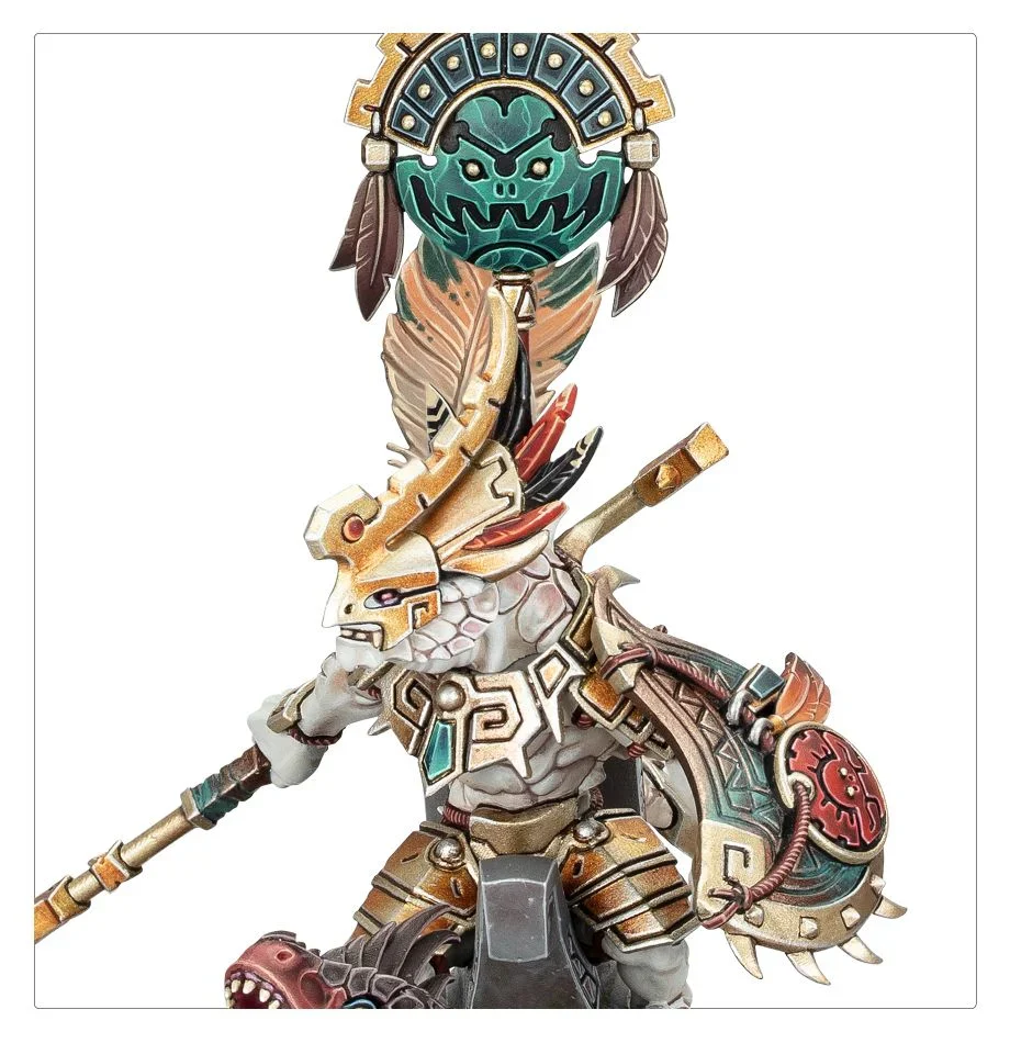 Seraphon: Saurus Scar-Veteran on Aggradon - Image 6