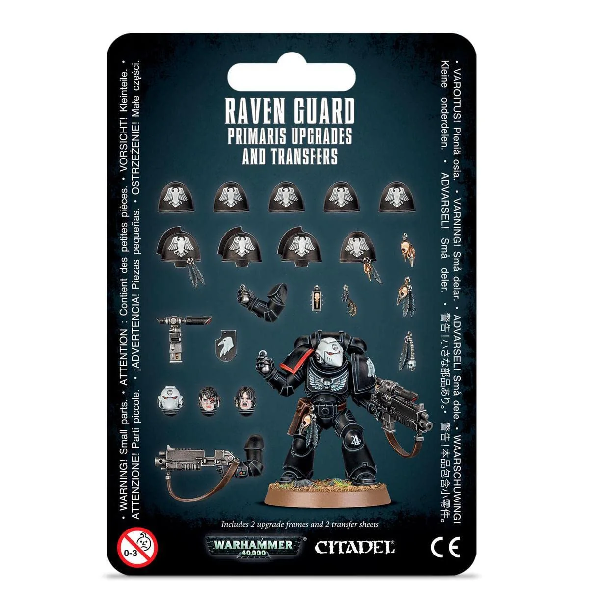 Space Marines: Raven Guard Primaris Upgrades & Transfers