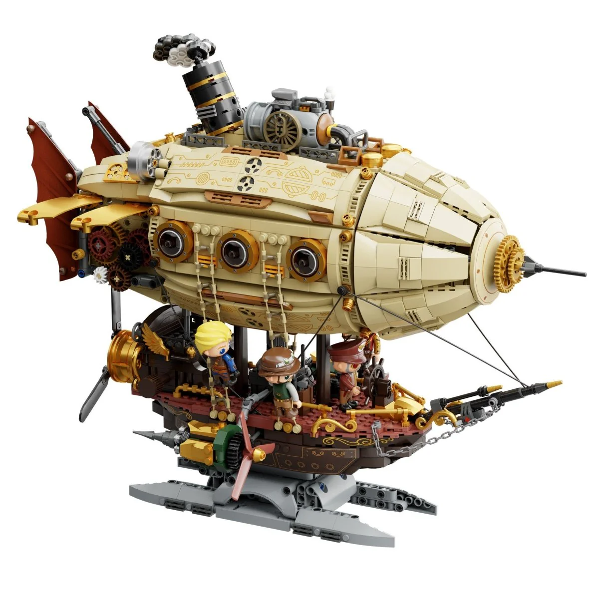 Pantasy Steampunk Airship - 1949 pcs - Image 3