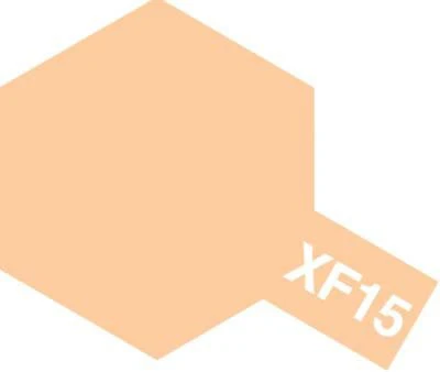 Tamiya Acrylic Paint Mini XF-15 Flat Flesh - Image 2
