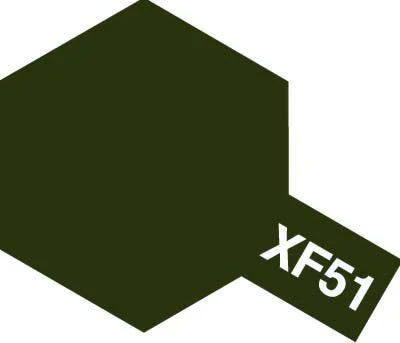 Tamiya Acrylic Paint Mini XF-51 Khaki Drab - Image 2