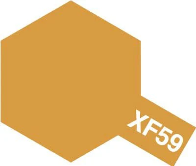 Tamiya Acrylic Paint Mini XF-59 Desert Yellow - Image 2
