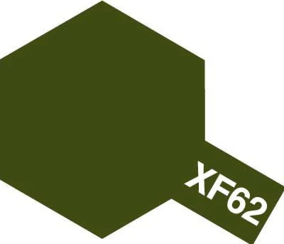Tamiya Acrylic Paint Mini XF-62 Olive Drab - Image 2