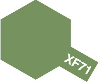 Tamiya Acrylic Paint Mini XF-71 Cockpit Green - Image 2