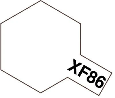 Tamiya Acrylic Paint Mini XF-86 Flat Clear - Image 2