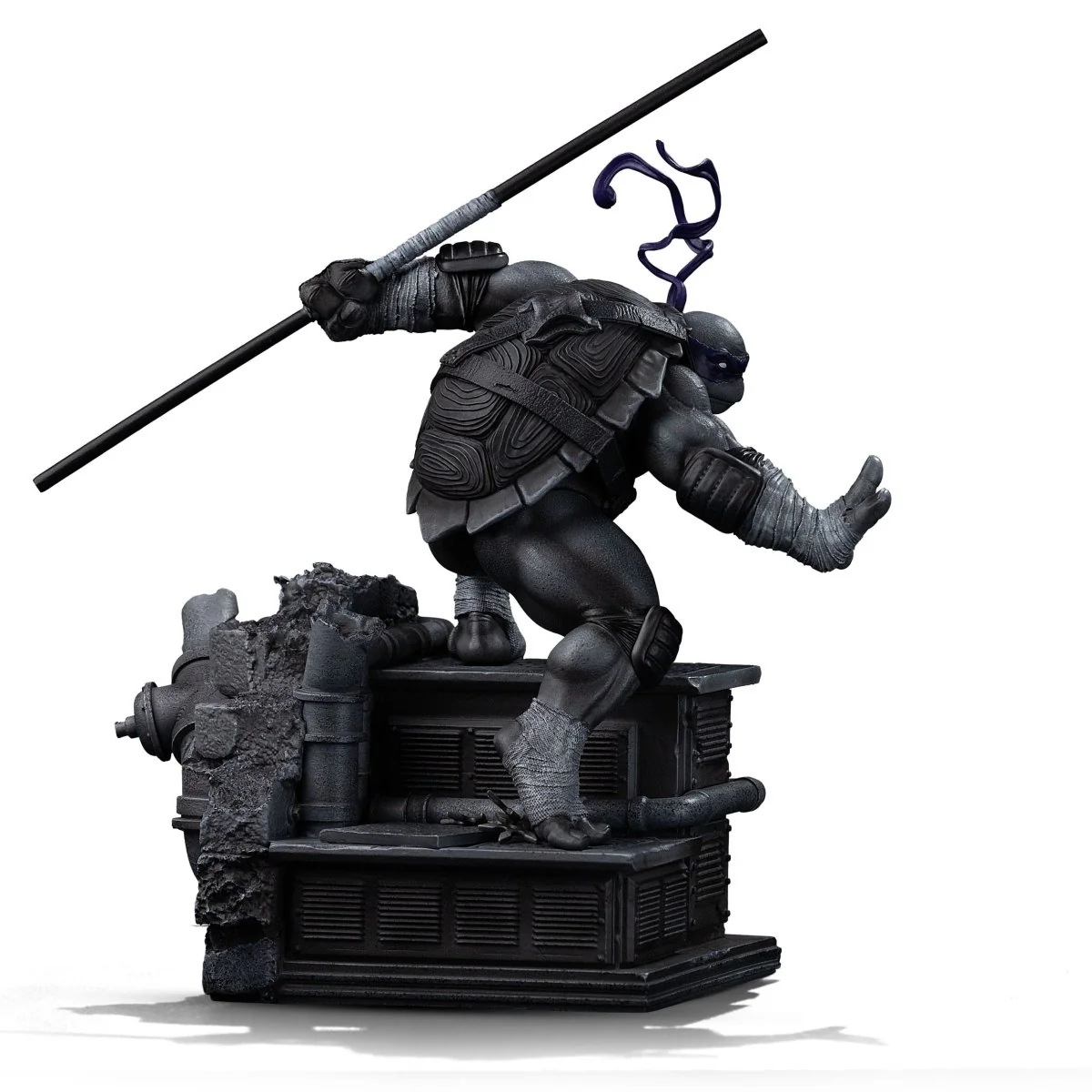 Teenage Mutant Ninja Turtles Donatello Black and White Variant 26cm ETA 28 Days - Image 3