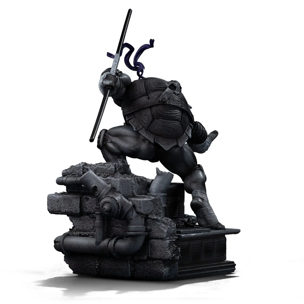 Teenage Mutant Ninja Turtles Donatello Black and White Variant 26cm ETA 28 Days - Image 4