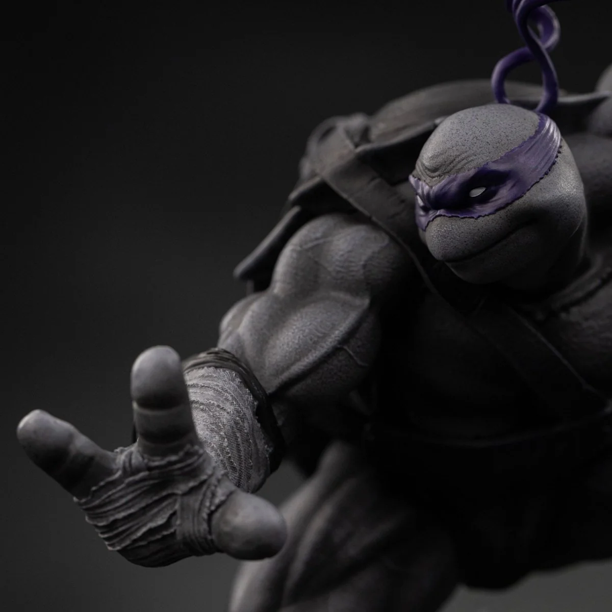 Teenage Mutant Ninja Turtles Donatello Black and White Variant 26cm ETA 28 Days - Image 5