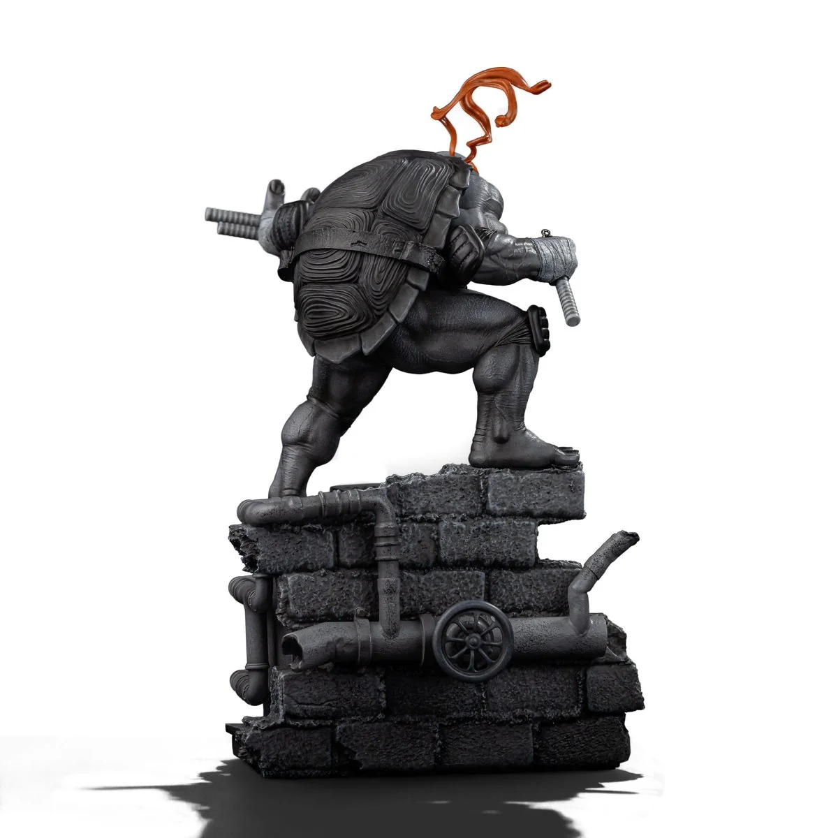 Teenage Mutant Ninja Turtles Michelangelo Black and White Variant 26cm ETA 28 Days - Image 4