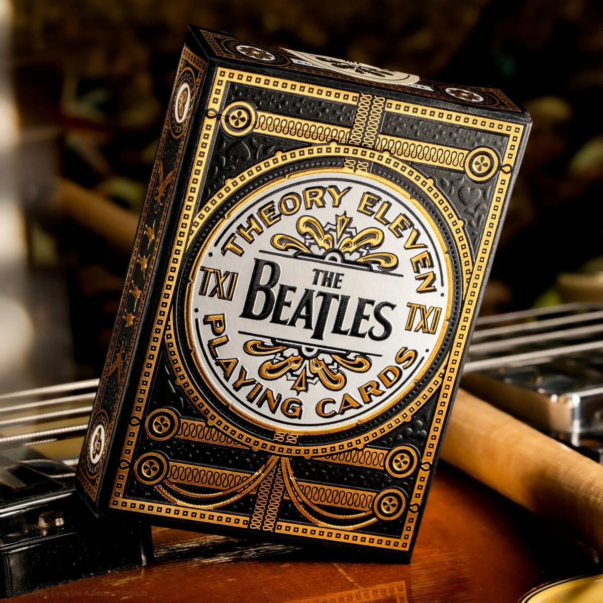 Theory 11 - The Beatles Playing Cards Black Special Edition