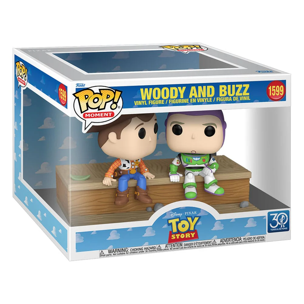 Toy Story Funko POP Moment - Woody and Buzz (30th Anniversary) 9cm