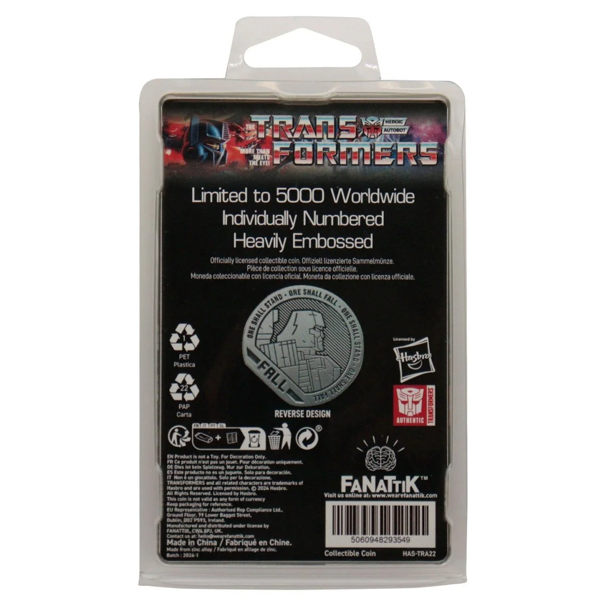 Transformers 40th Anniversary Collectible Coin - Image 6