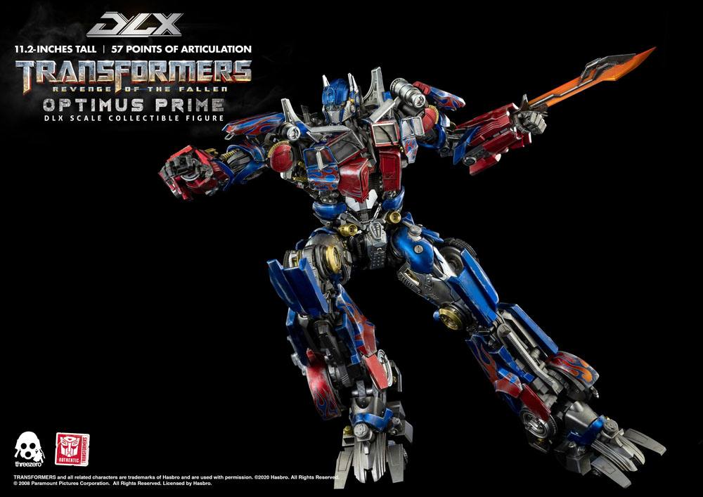 Transformers: Revenge of the Fallen DLX Action Figure 1/6 Optimus Prime 28cm - Image 12