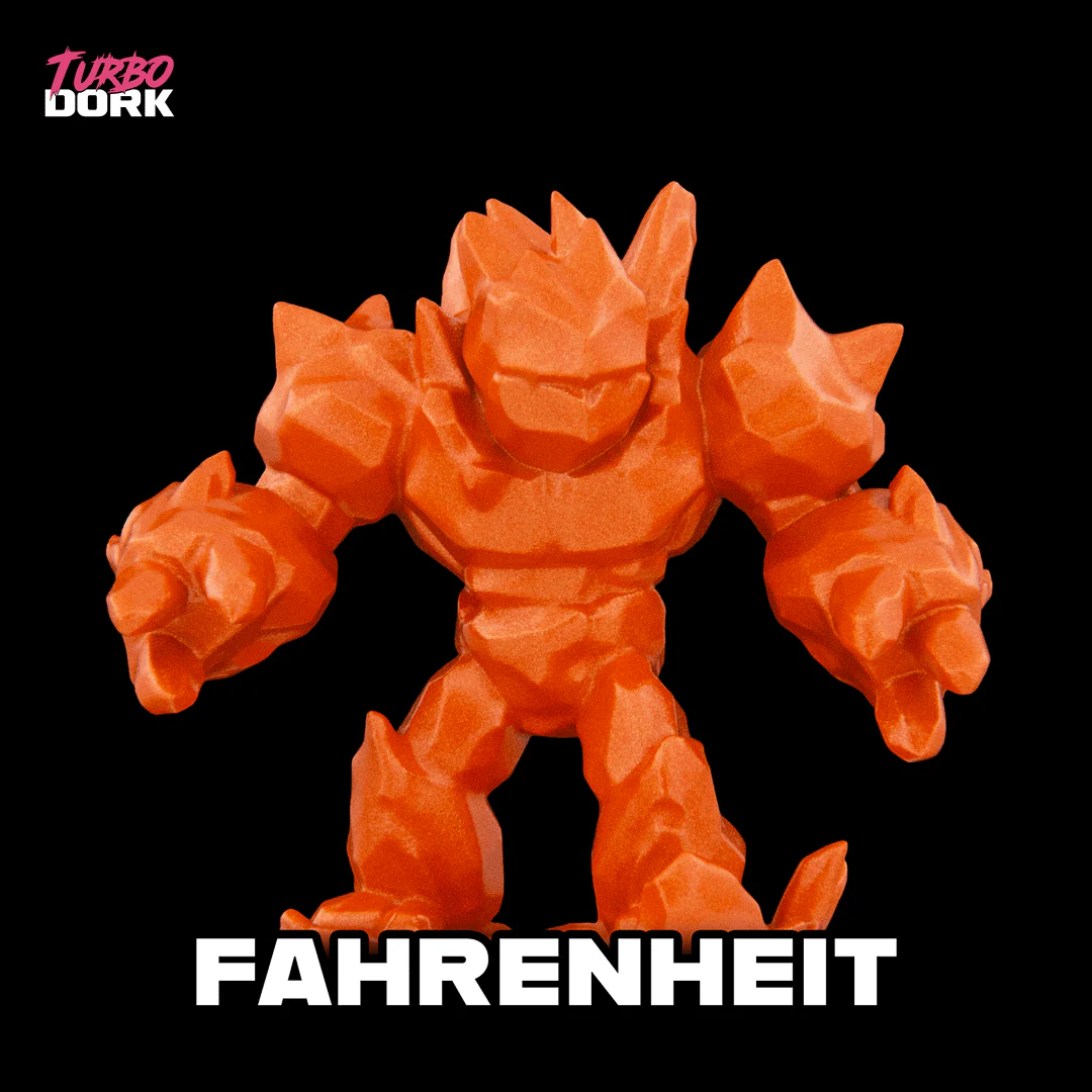 Turbo Dork: Fahrenheit Metallic Acrylic Paint 22ml - Image 2