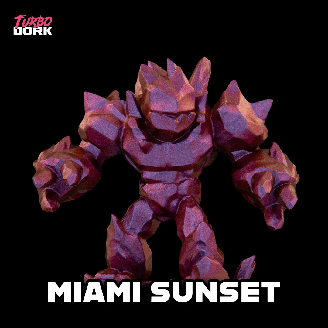 Turbo Dork: Miami Sunset TurboShift Acrylic Paint 22ml - Image 2