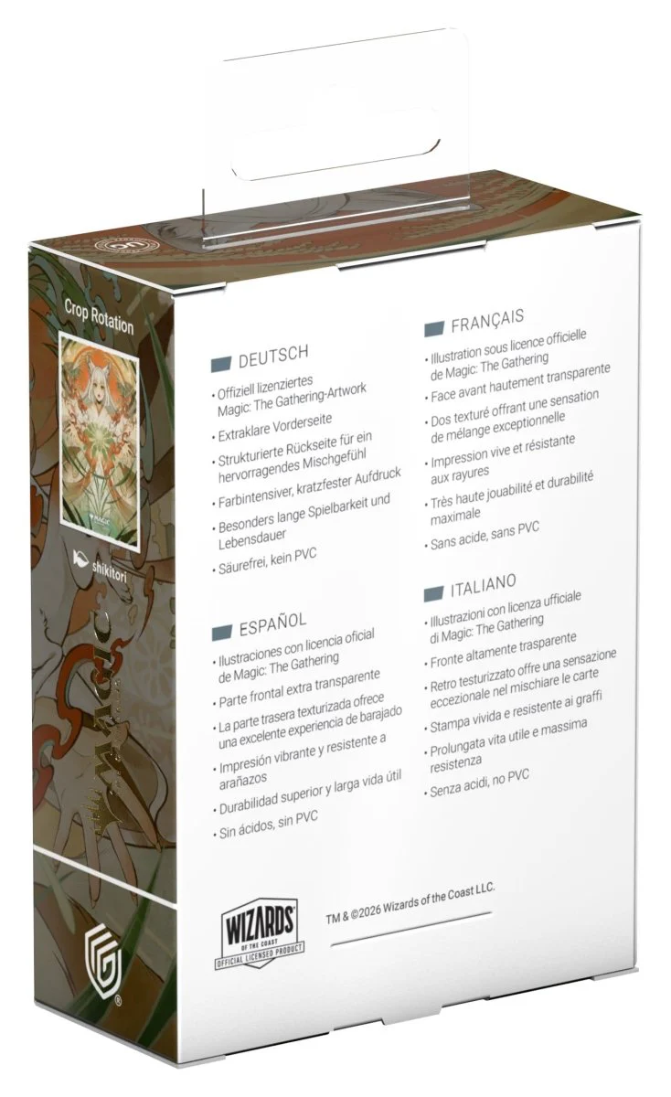 Ultimate Guard Art Sleeves MTG "Secrets of Strixhaven" - Crop Rotation - Image 4