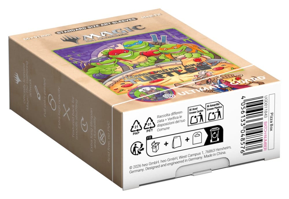 Ultimate Guard Art Sleeves MTG | TMNT - Pizza Box - Image 4