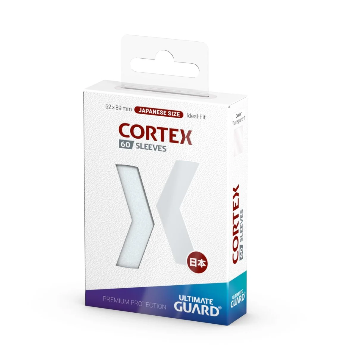 Ultimate Guard Cortex Sleeves Japanese Size (60) - Transparent - Image 3