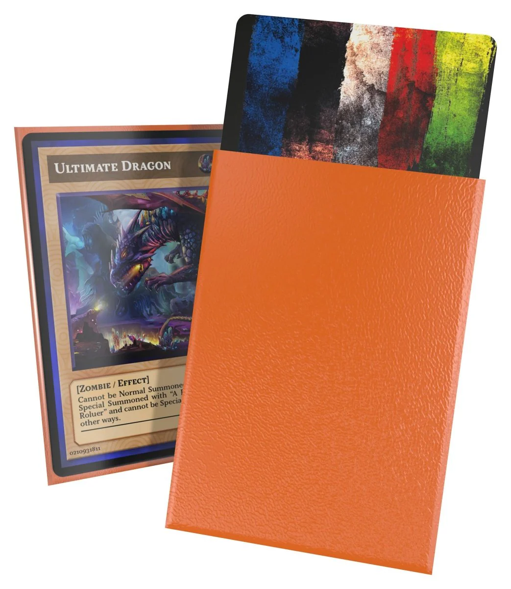 Ultimate Guard Cortex Sleeves Matte Japanese Size (60) - Orange - Image 3
