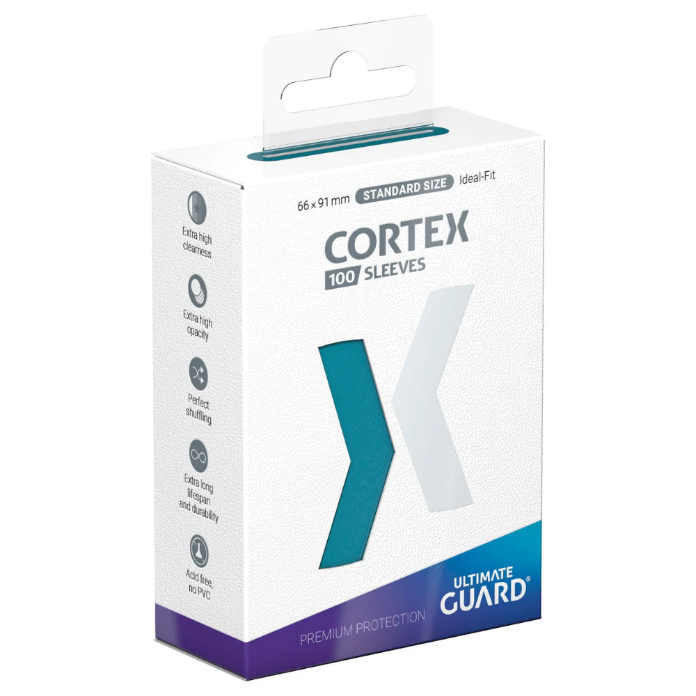 Ultimate Guard Cortex Sleeves Standard Size (100) - Petrol