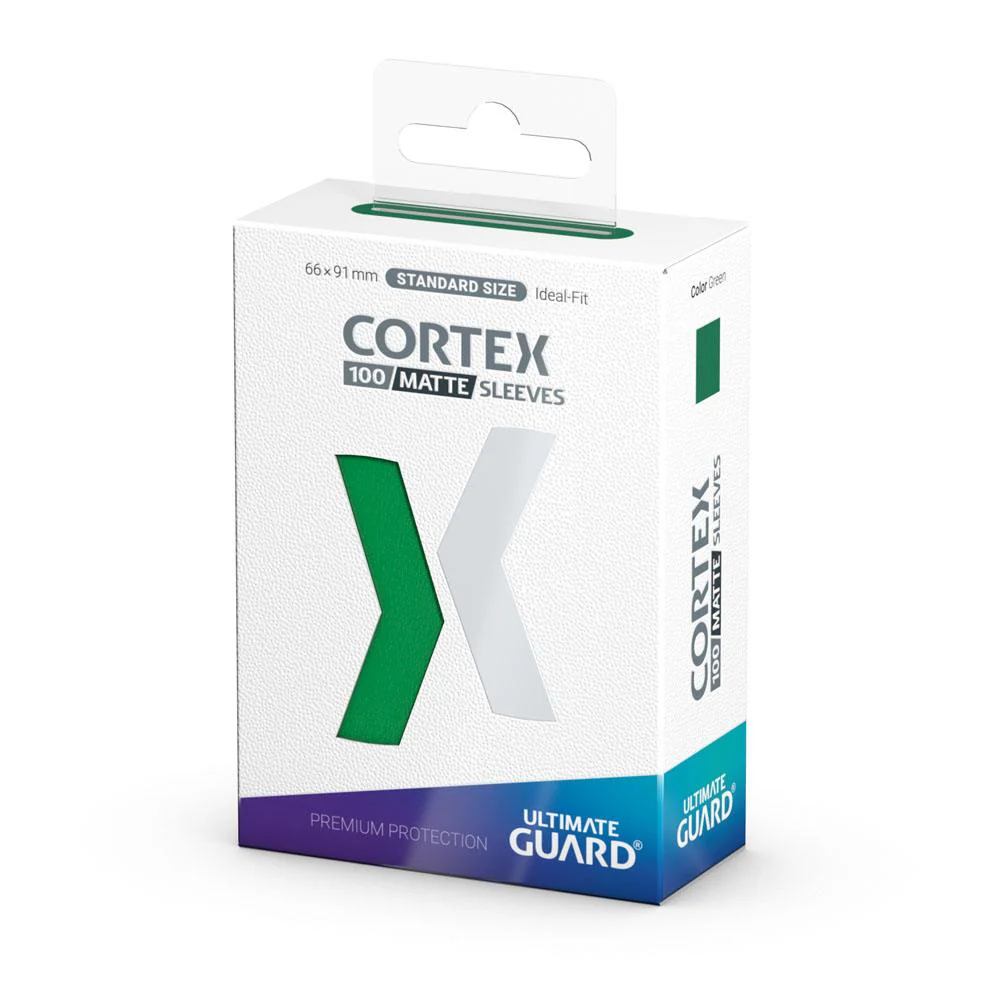Ultimate Guard Cortex Sleeves Standard Size Matte Green (100) - Image 3