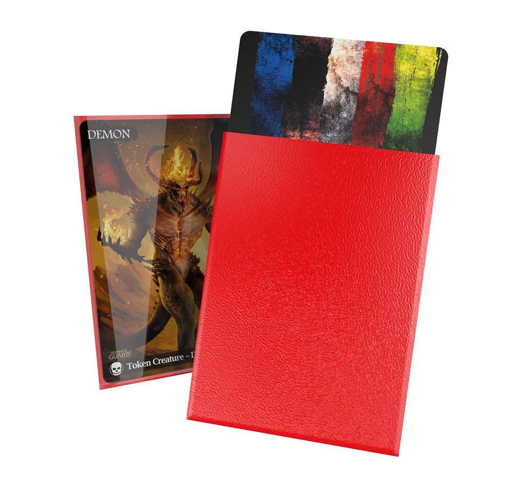 Ultimate Guard Cortex Sleeves Standard Size Red (100) - Image 2