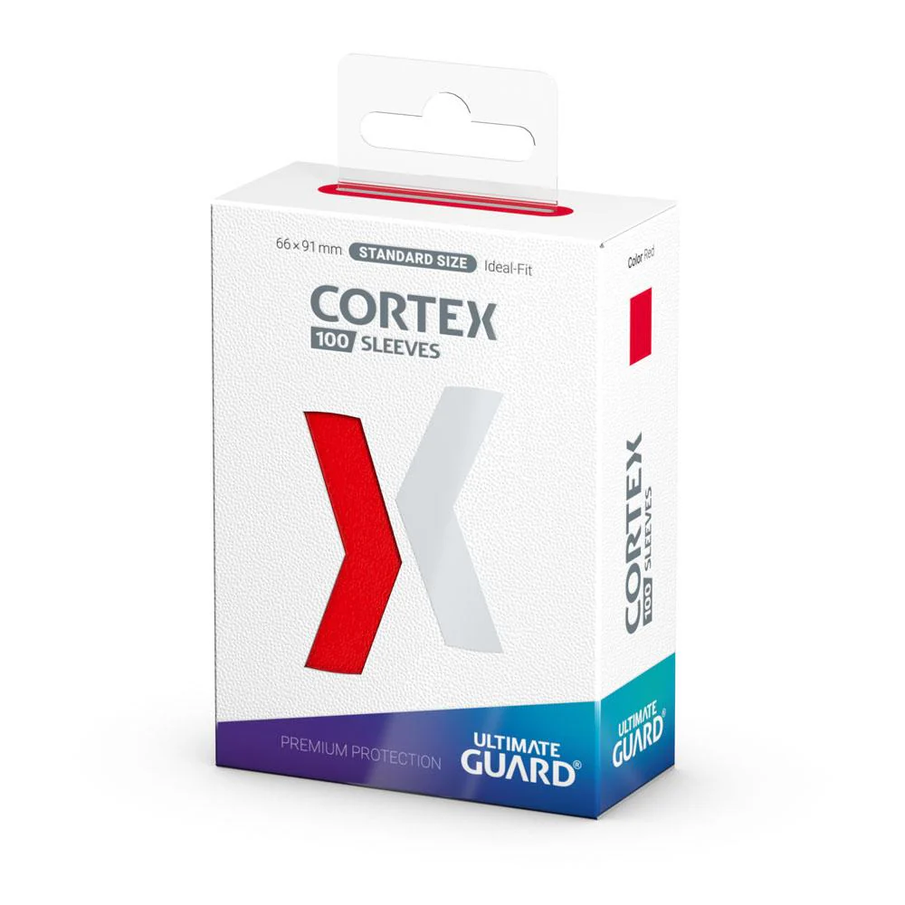 Ultimate Guard Cortex Sleeves Standard Size Red (100) - Image 3