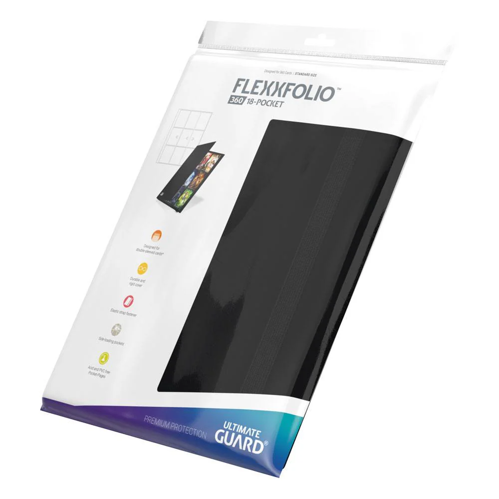 Ultimate Guard Flexxfolio 360 - 18-Pocket Black - Image 2