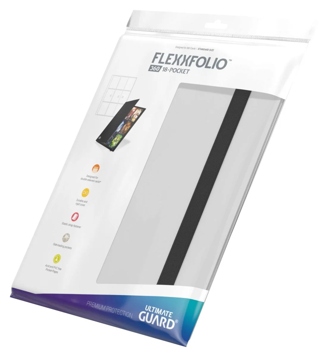 Ultimate Guard Flexxfolio 360 - 18-Pocket White - Image 8