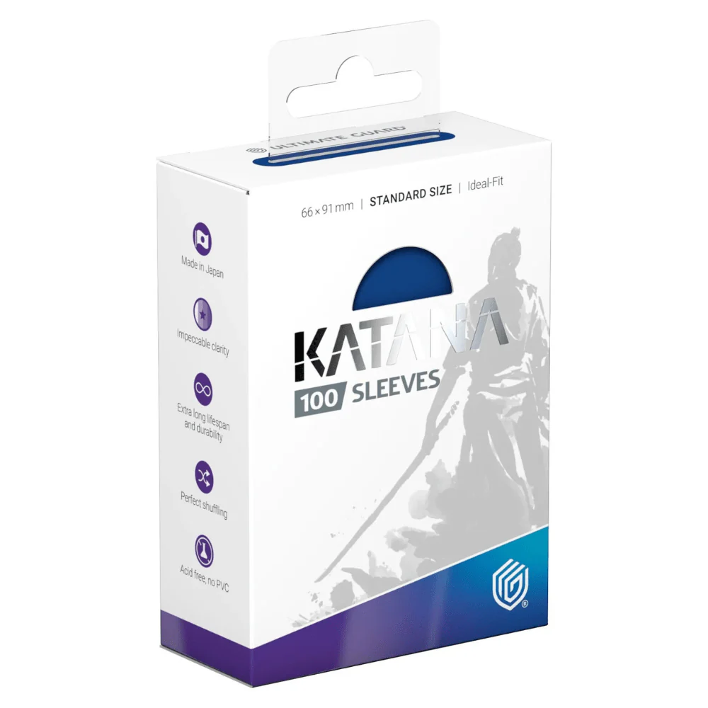 Ultimate Guard Katana Sleeves Standard Size (100) - Blue Bird