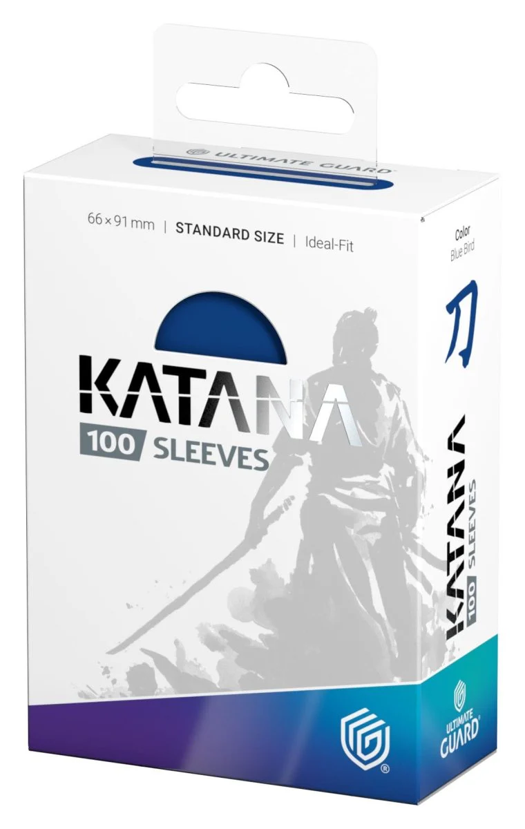 Ultimate Guard Katana Sleeves Standard Size (100) - Blue Bird - Image 3