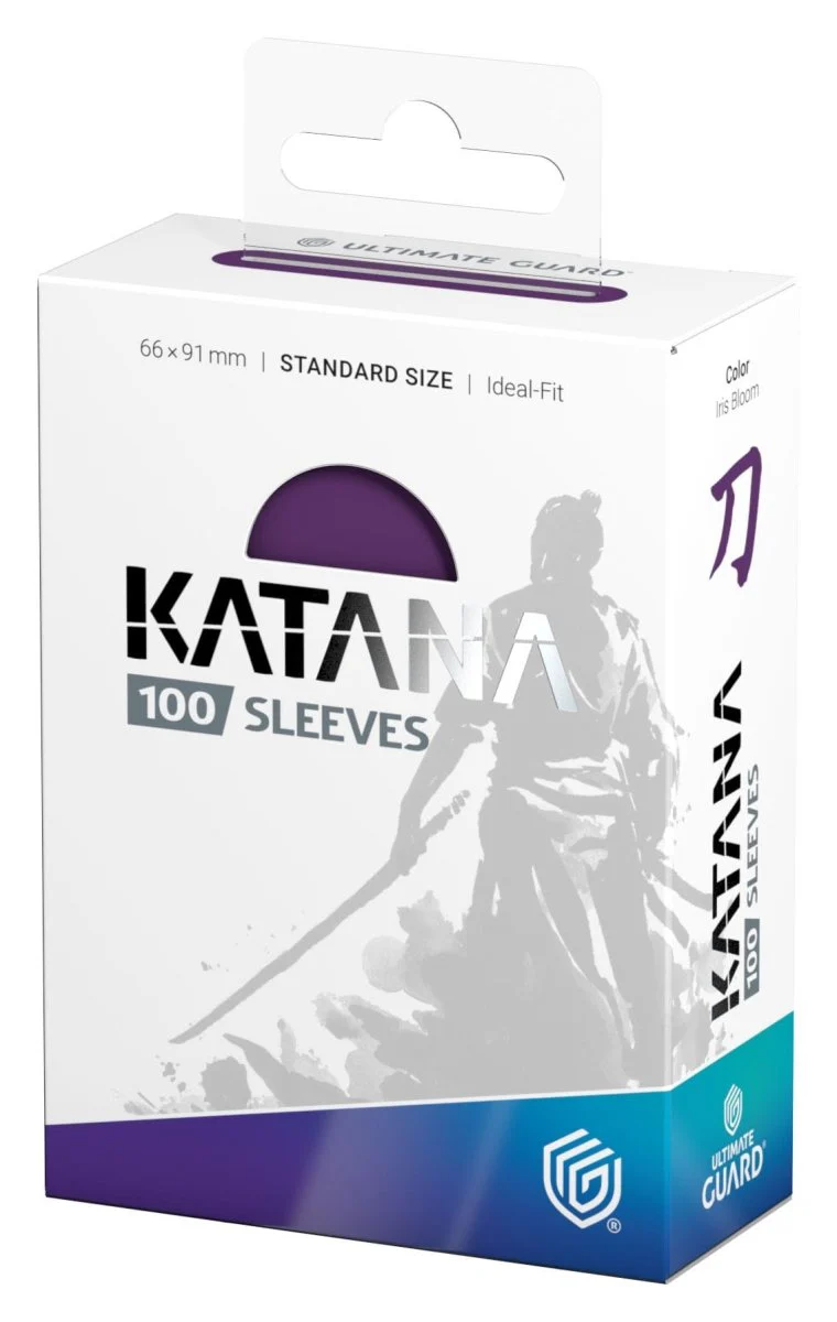 Ultimate Guard Katana Sleeves Standard Size (100) - Iris Bloom - Image 2