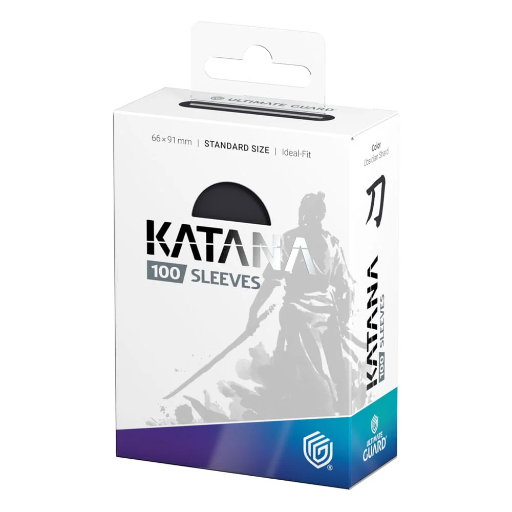 Ultimate Guard Katana Sleeves Standard Size (100) - Obsidian Shard - Image 3
