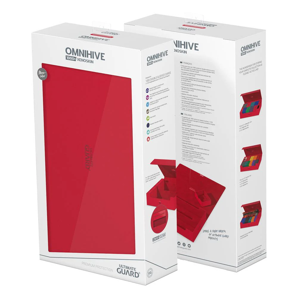 Ultimate Guard Omnihive 1000+ XenoSkin Red - Image 3