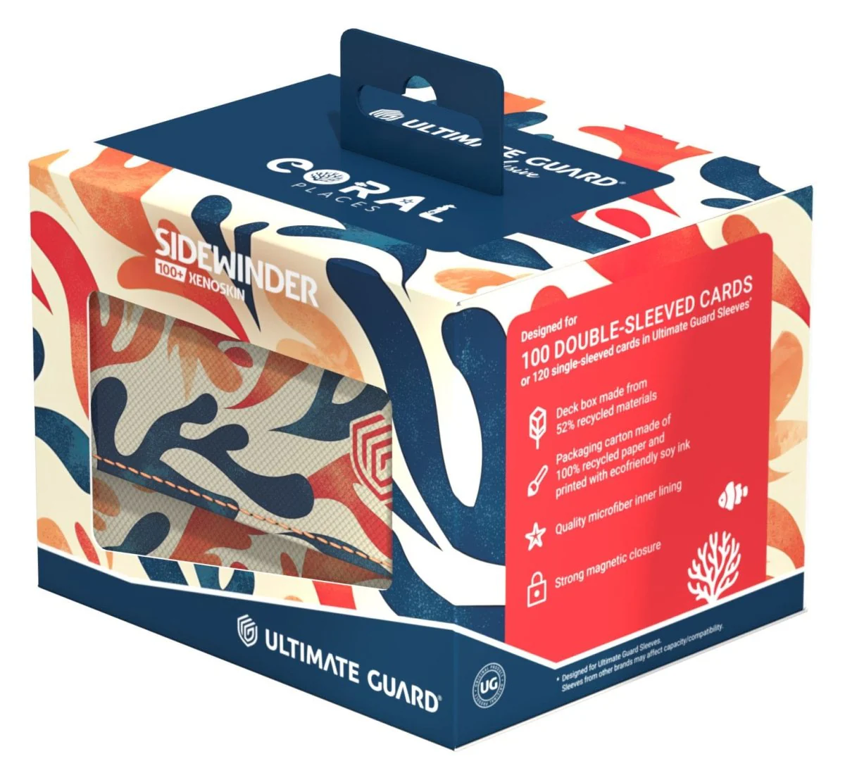 Ultimate Guard Sidewinder 100+ Xenoskin 2025 Exclusive "Coral Places" - Mellow Sea - Image 6