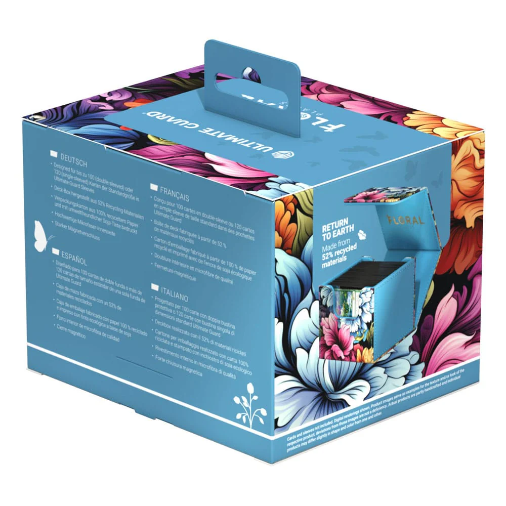 Ultimate Guard Sidewinder 100+ Xenoskin "Floral Places" - Springbloom Meadow - Image 2