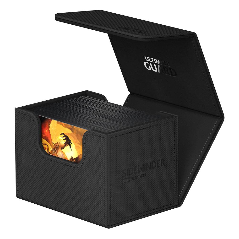 Ultimate Guard Sidewinder 100+ XenoSkin Monocolor Black - Image 5