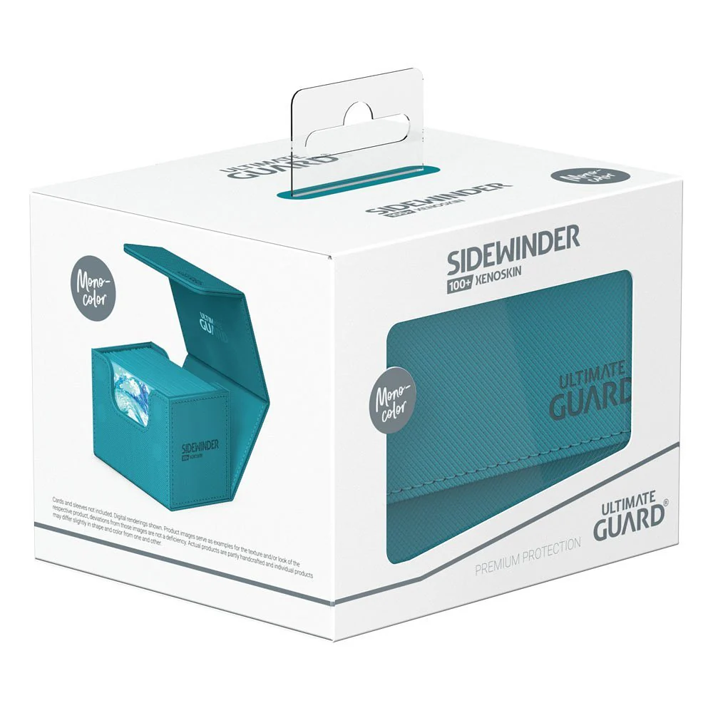 Ultimate Guard Sidewinder 100+ XenoSkin Monocolor Petrol - Image 3