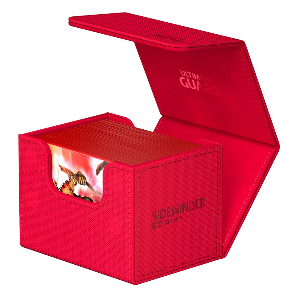 Ultimate Guard Sidewinder 100+ XenoSkin Monocolor Red - Image 5