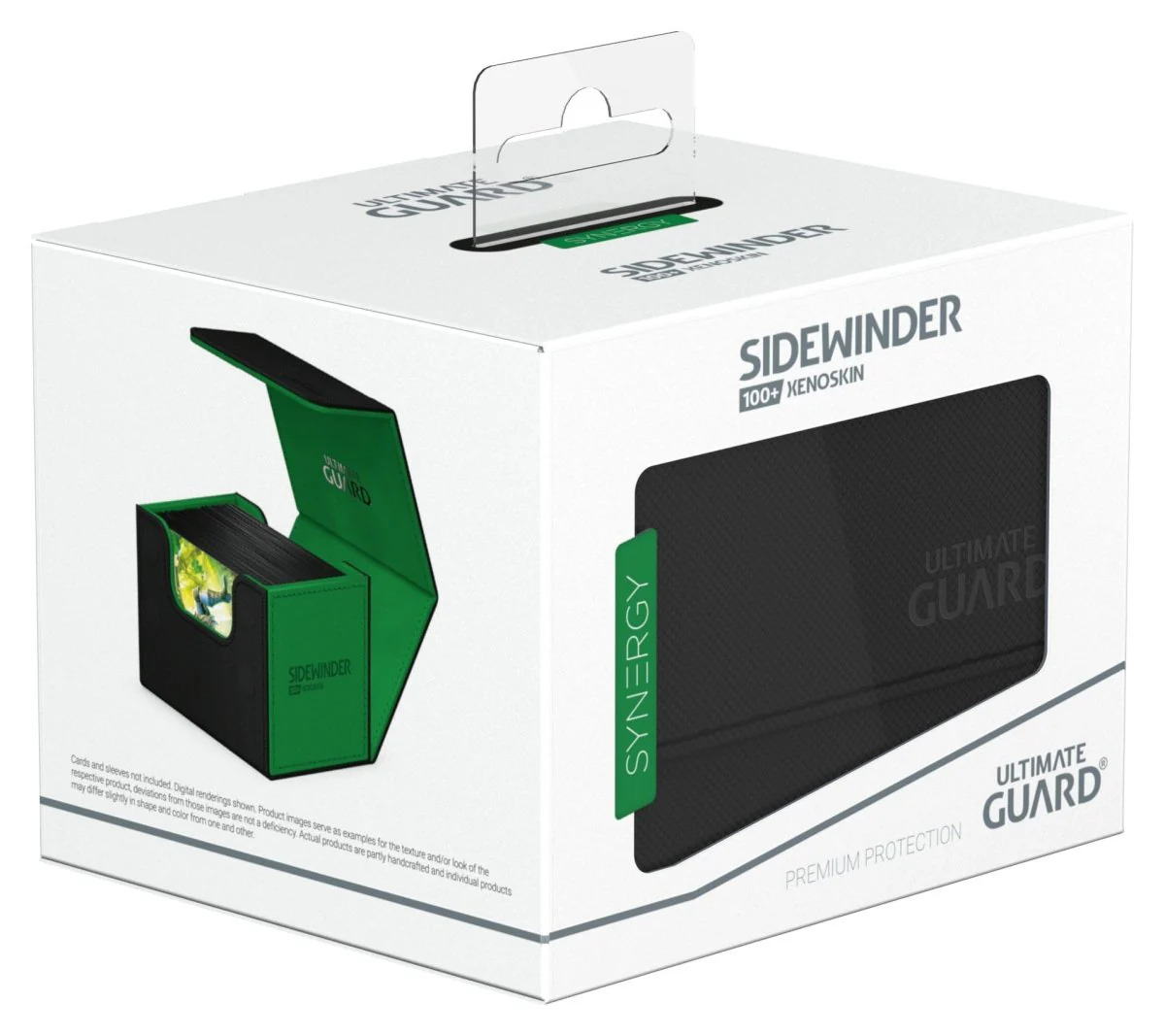 Ultimate Guard Sidewinder 100+ Xenoskin Synergy - Black/Green - Image 4