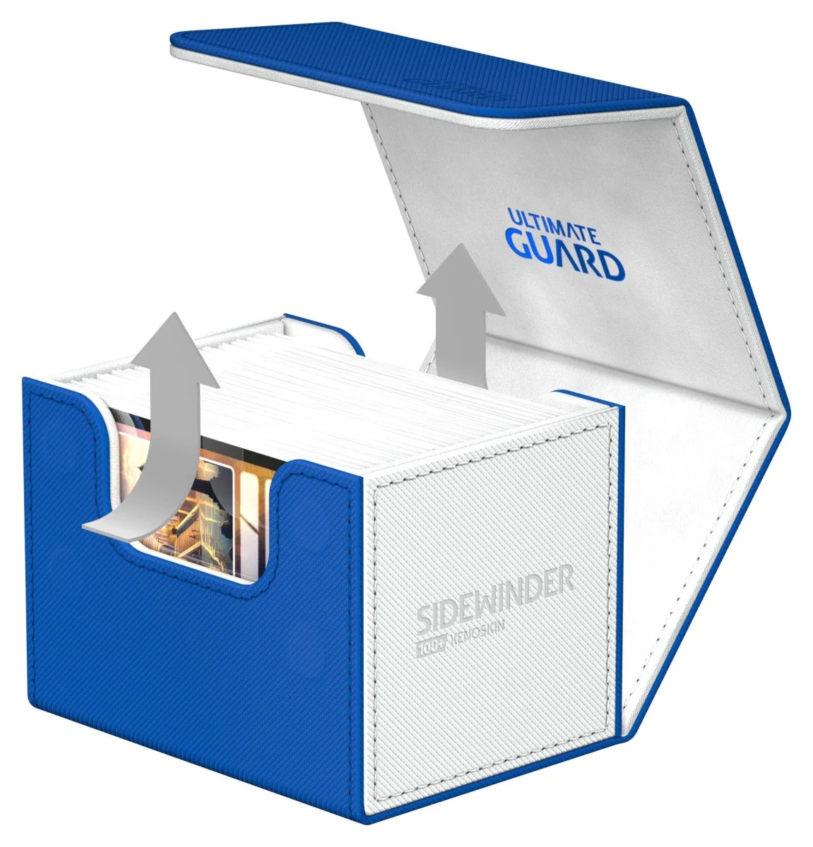 Ultimate Guard Sidewinder 100+ Xenoskin Synergy - White/Blue - Image 5