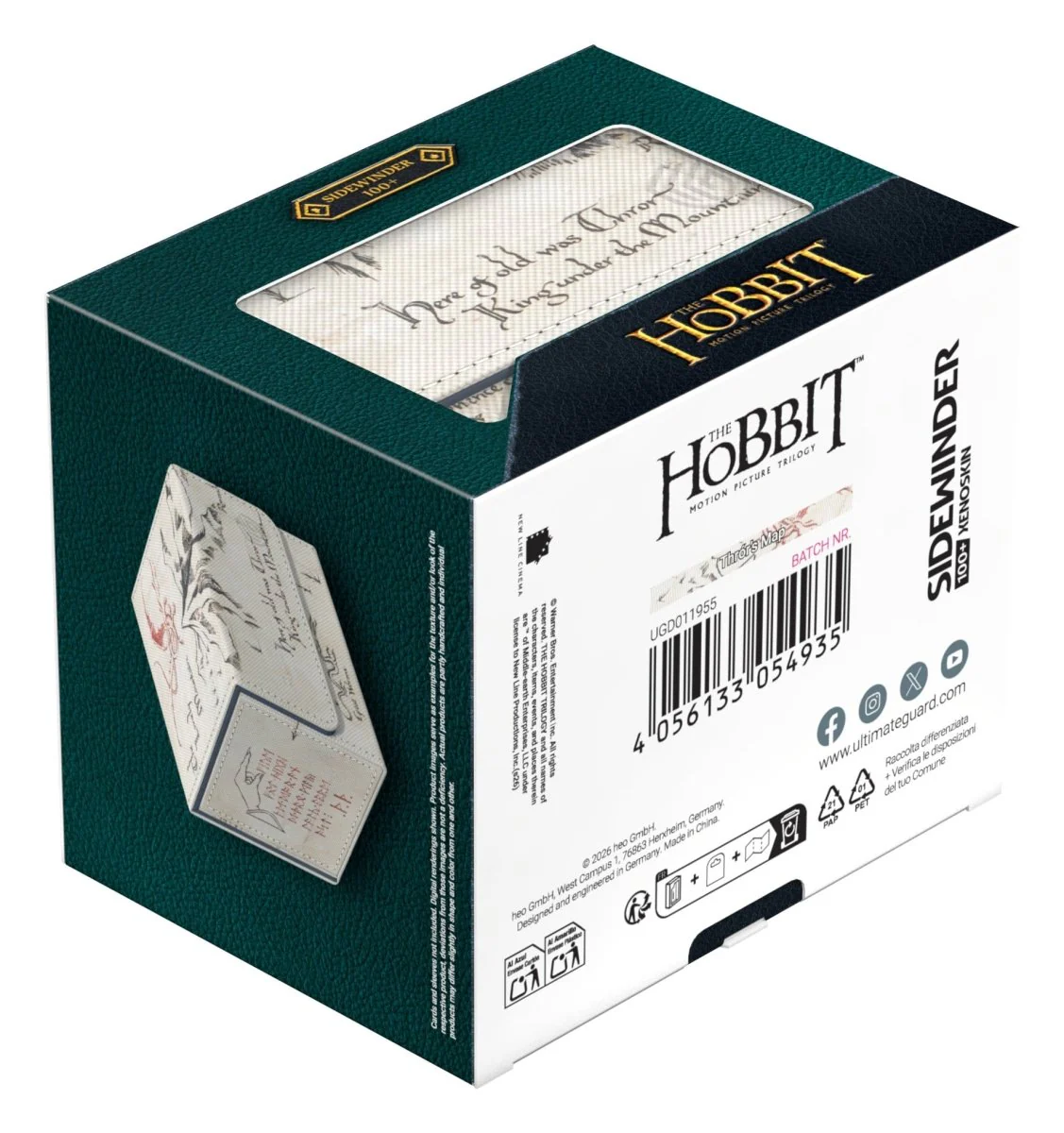 Ultimate Guard Sidewinder 100 Xenoskin The Hobbit™ - Thrór's Map - Image 11