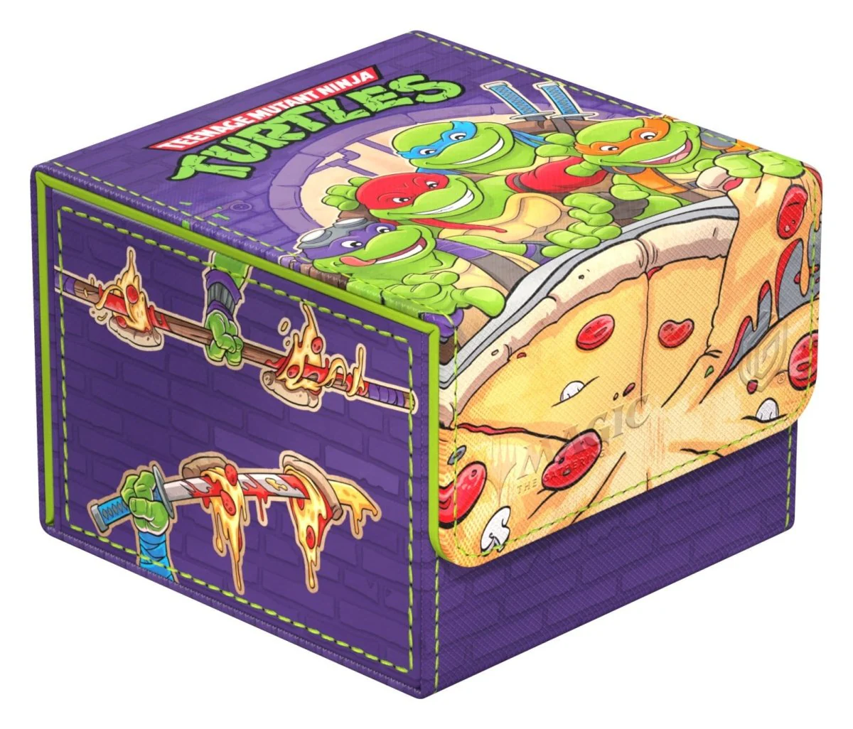 Ultimate Guard Sidewinder 133+ Xenoskin MTG | TMNT - Pizza Box - Image 2