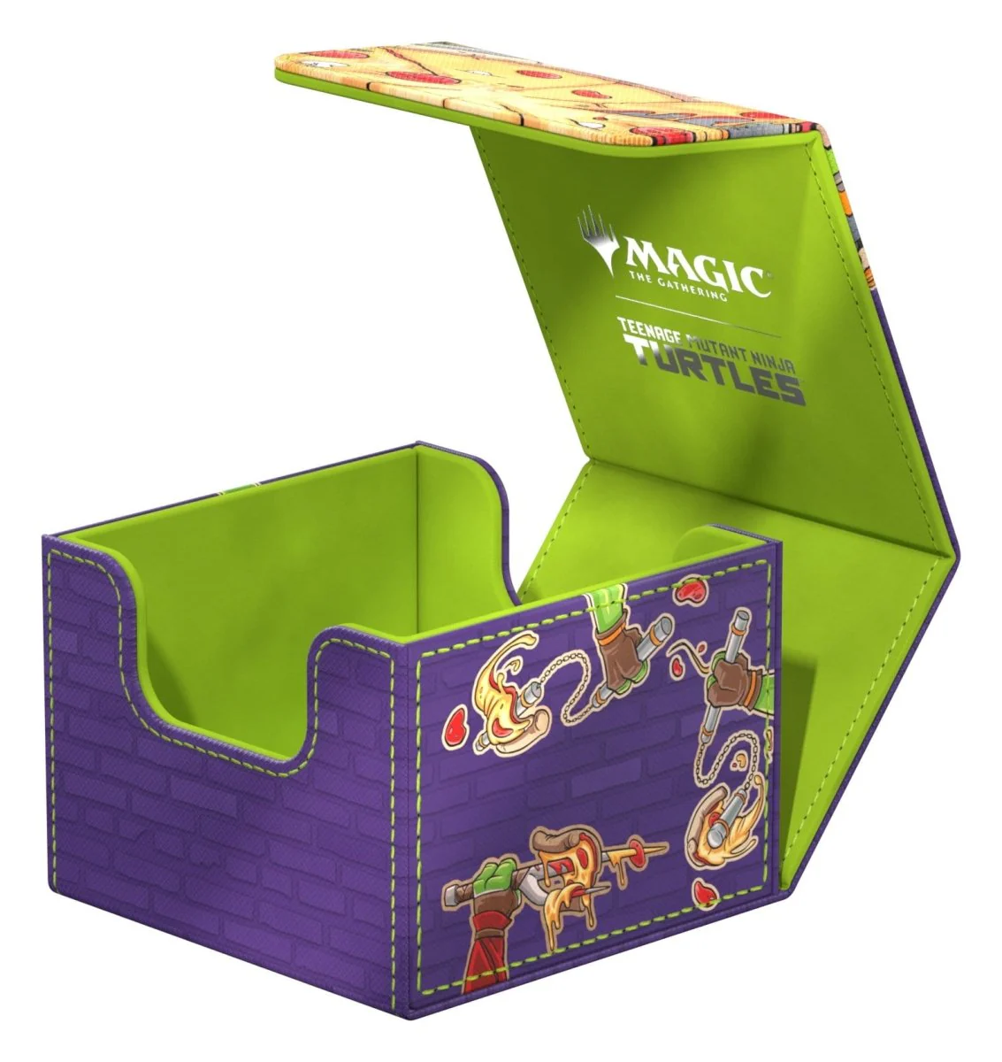 Ultimate Guard Sidewinder 133+ Xenoskin MTG | TMNT - Pizza Box - Image 3