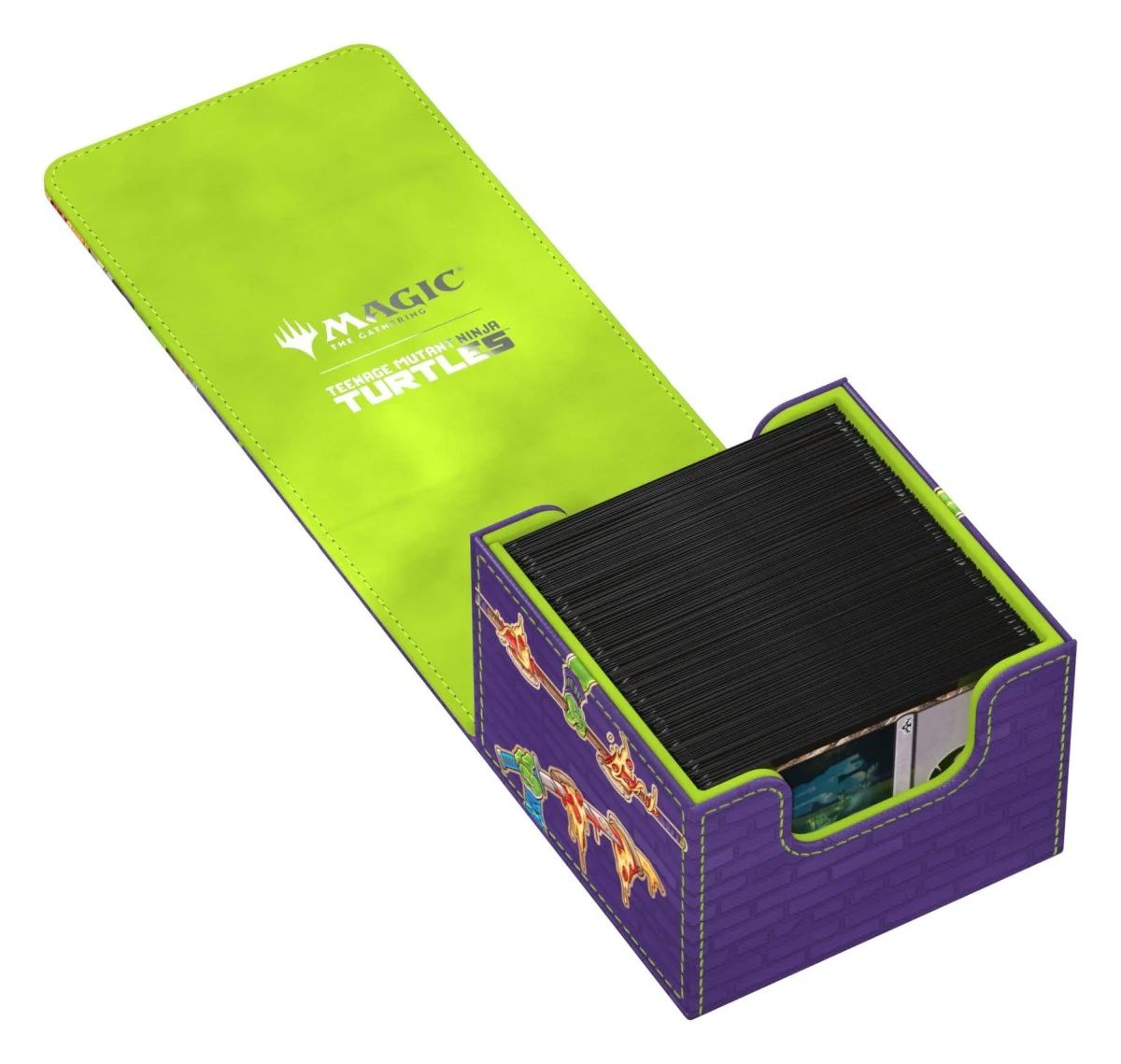 Ultimate Guard Sidewinder 133+ Xenoskin MTG | TMNT - Pizza Box - Image 6