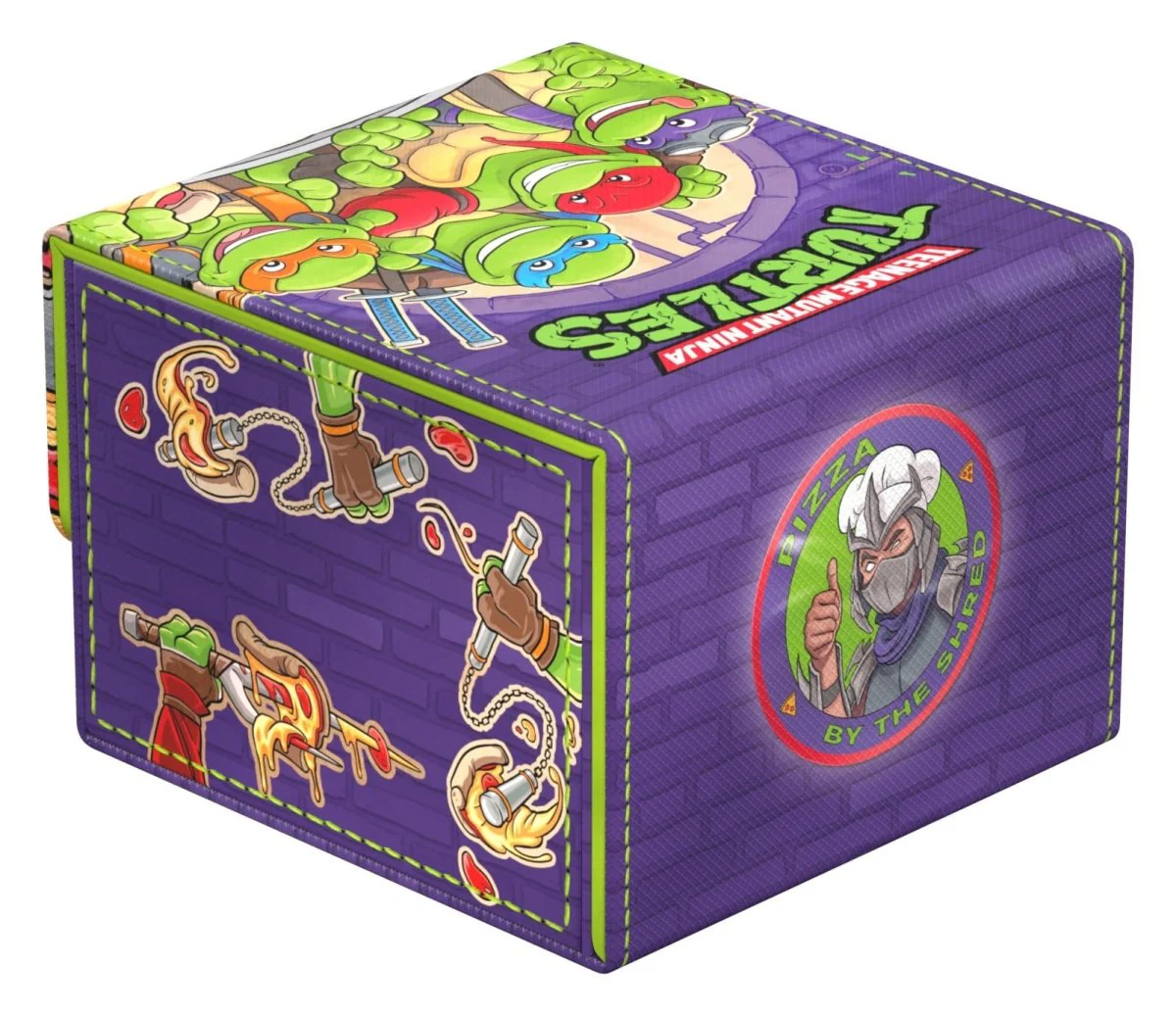 Ultimate Guard Sidewinder 133+ Xenoskin MTG | TMNT - Pizza Box - Image 9