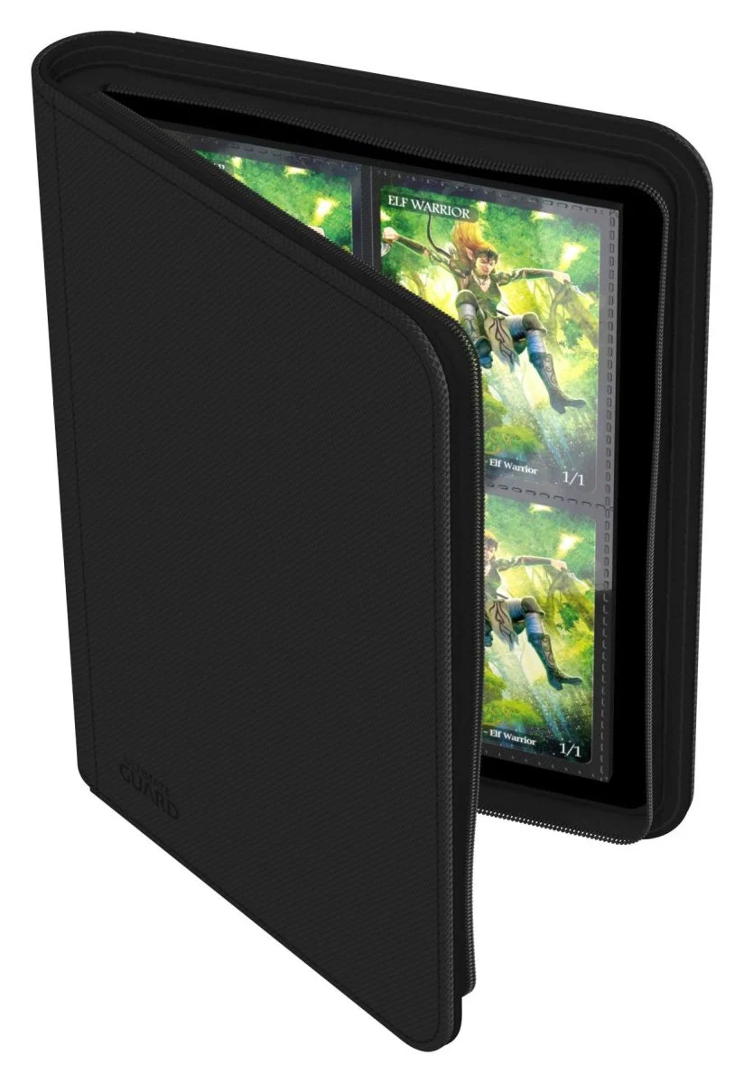 Ultimate Guard Zipfolio 160 8-Pocket Xenoskin - Black - Image 8